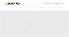Desktop Screenshot of dianafea.com