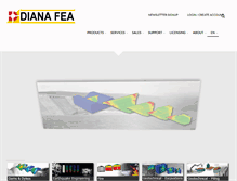 Tablet Screenshot of dianafea.com